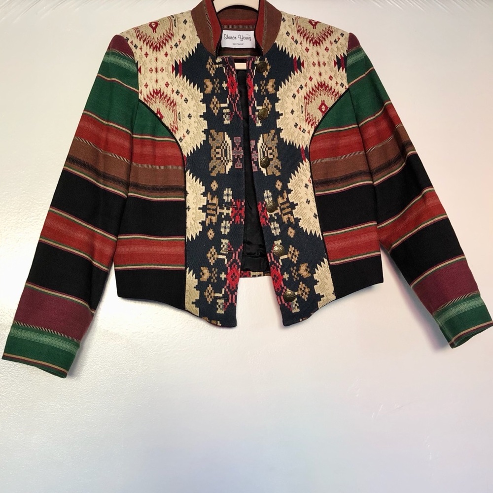 Southwest Style Structured Jacket
